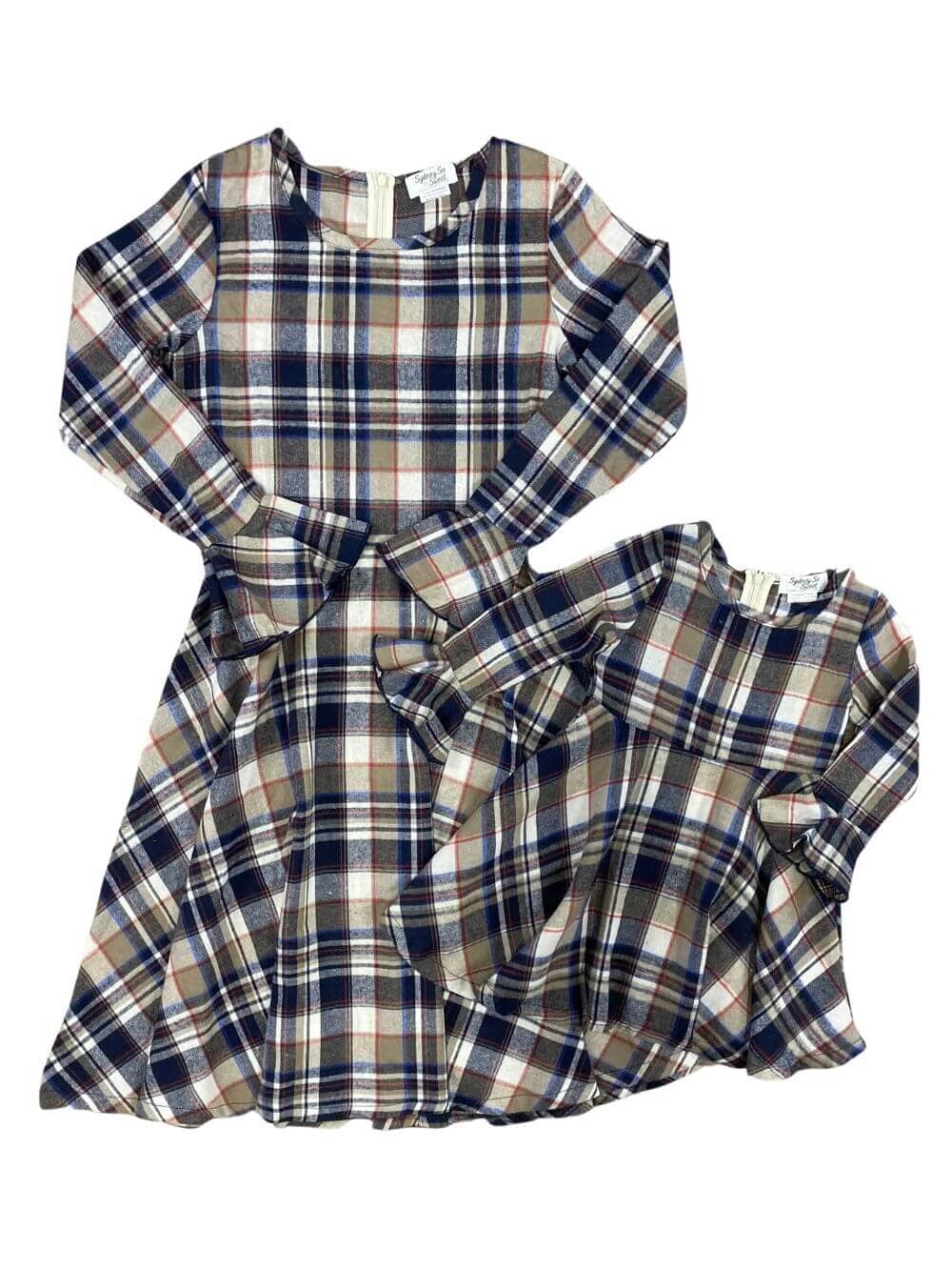 Mommy and clearance me plaid dresses