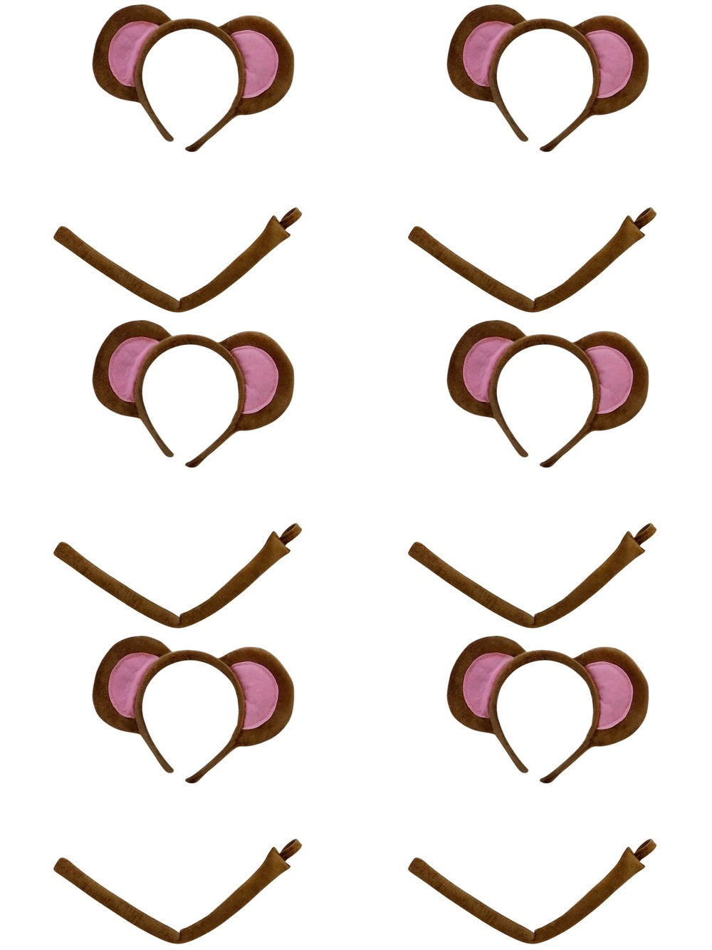 Monkey Headband, Kid or Adult Size Costume Accessories