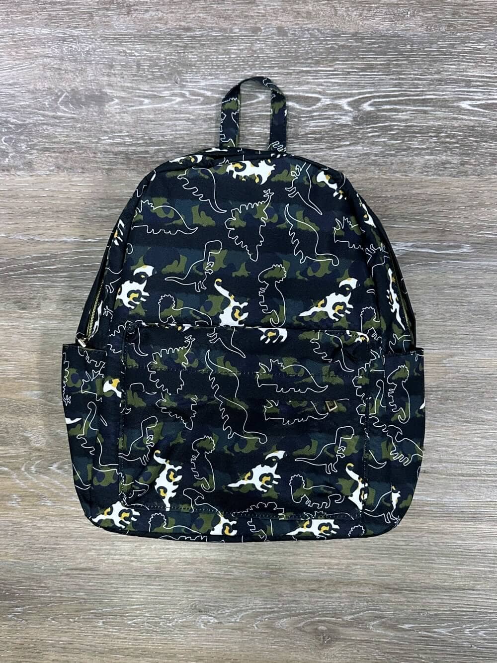 Night Ranger Black Camo Dino Kids&#39; School Backpack - Sydney So Sweet