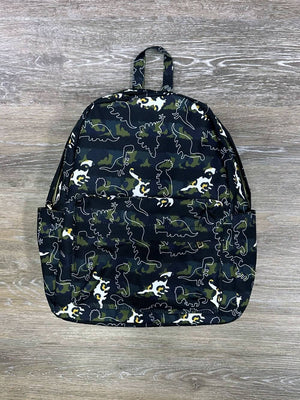 Night Ranger Black Camo Dino Kids' School Backpack - Sydney So Sweet