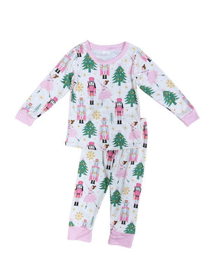 Nuts About Christmas Girls Nutcracker Ballet Pajamas - Sydney So Sweet