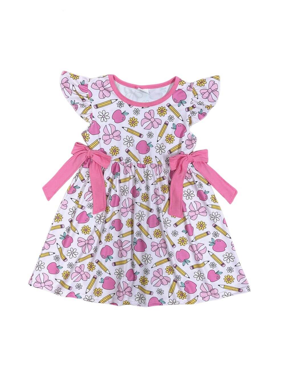 Pencils & Petals Girls Back to School Dress - Sydney So Sweet