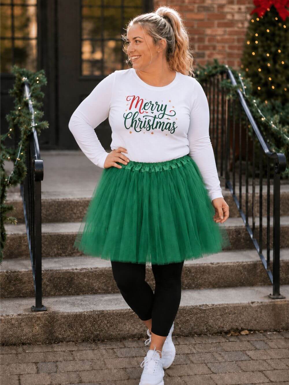 Pine Green Plus Size Adult Tutu Skirt - Women's Plus Size 3- Layer Basic Ballet Costume Dance Tutus