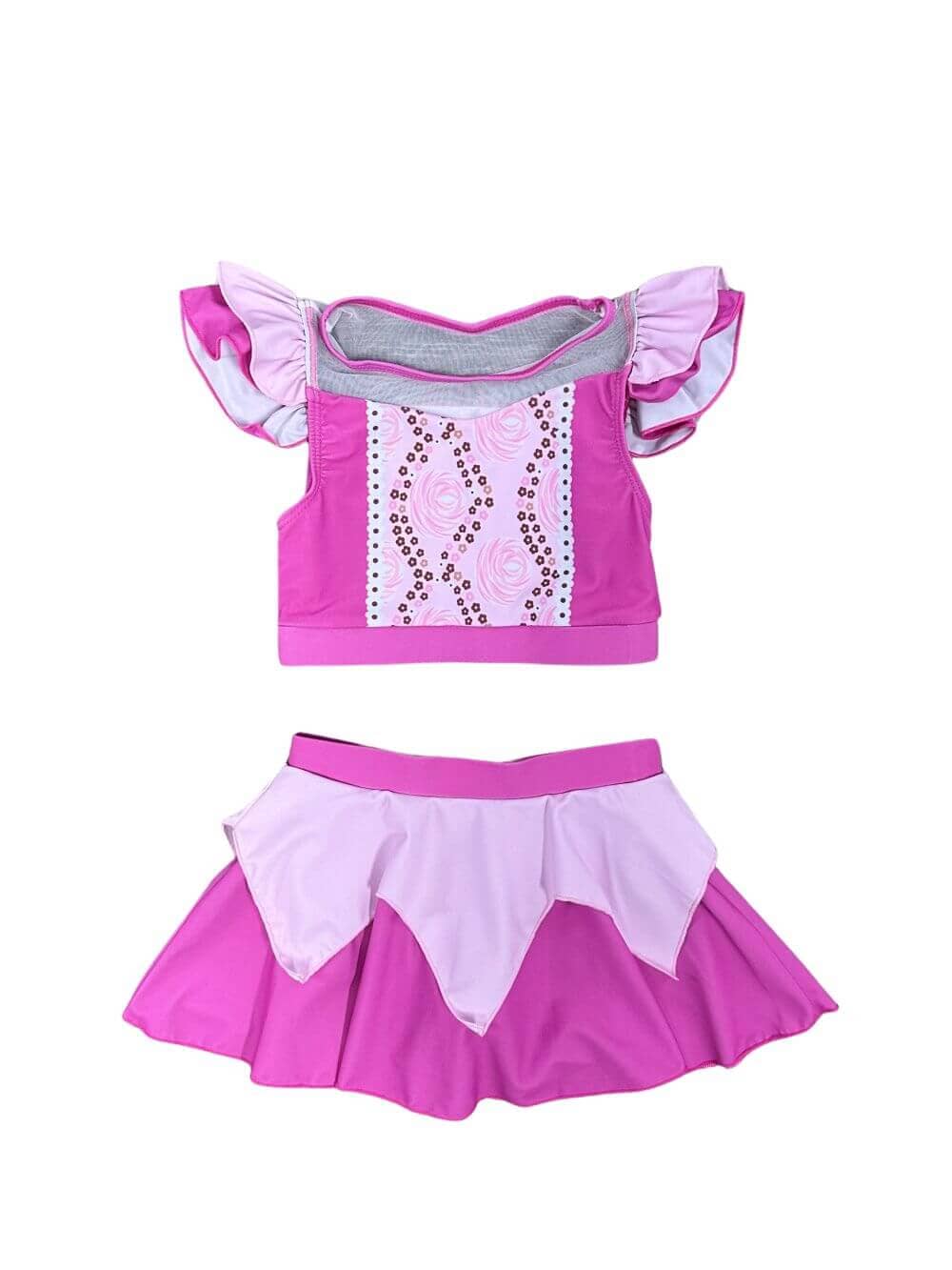 Pink Princess 2 Piece Skirted Swimsuit - Sydney So Sweet