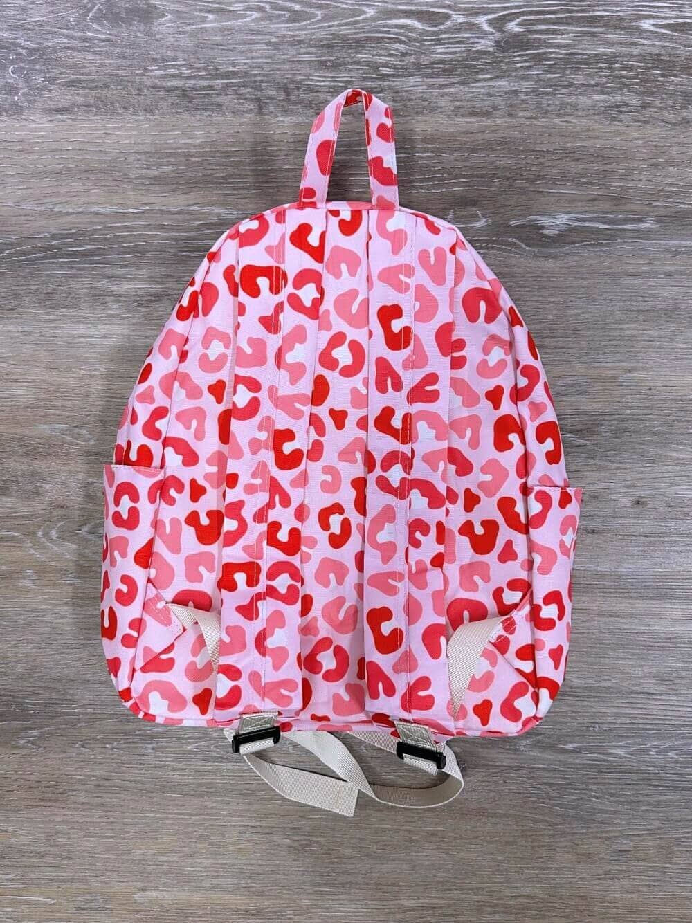 Pink Animal Print Kids' School Backpack - Sydney So Sweet