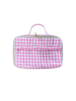 Pink Gingham Plaid Lunch Box - Sydney So Sweet