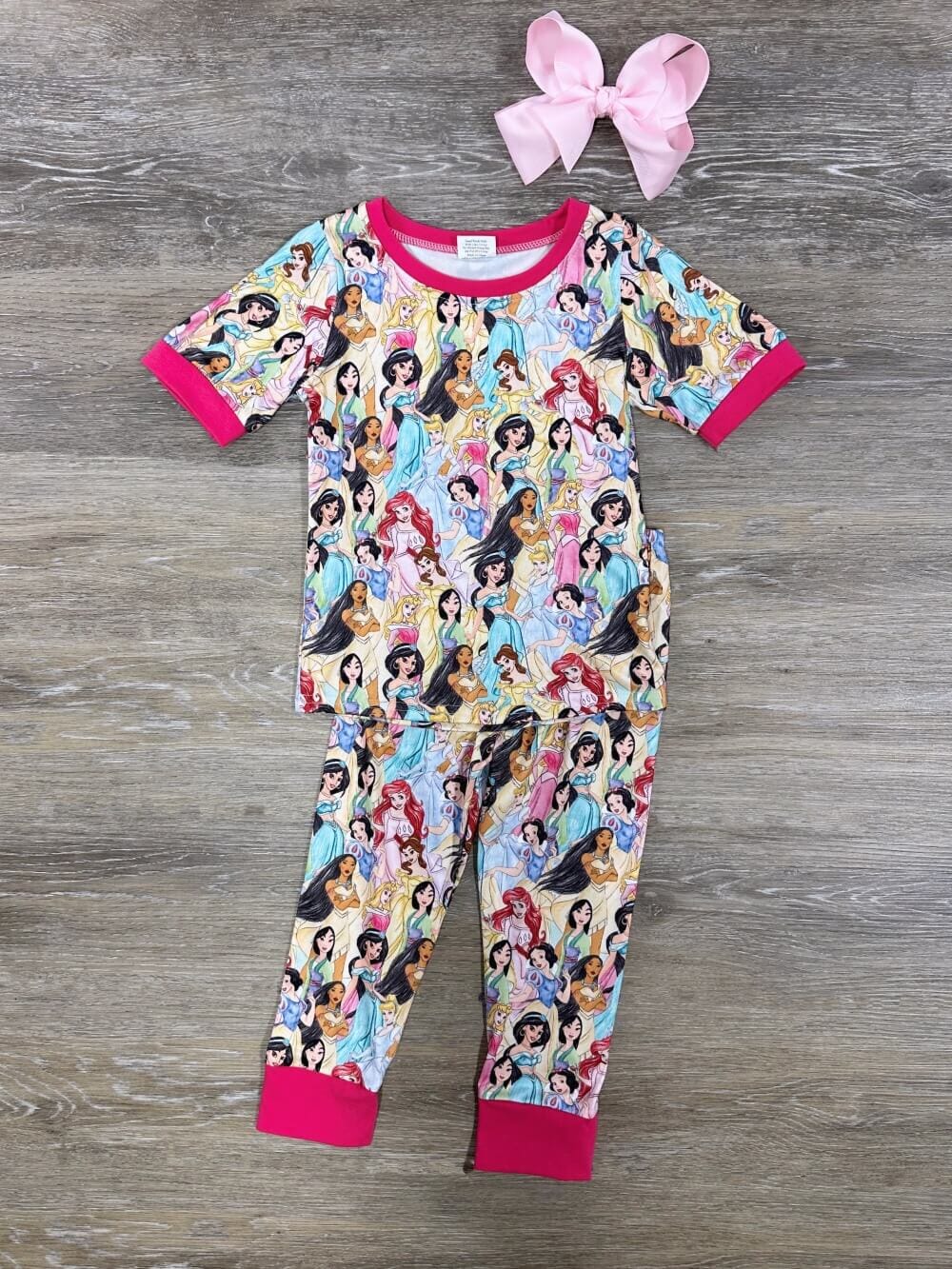 Princess Dreams Girls 2 Piece Pajama Set - Sydney So Sweet