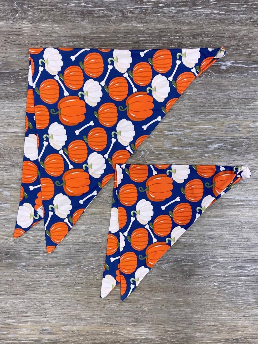 Pumpkin Bones Dog Bandana - Sydney So Sweet