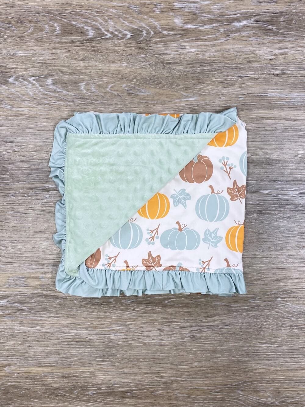 Pumpkin Patch Minky Dot Baby &amp; Toddler Blanket - Sydney So Sweet