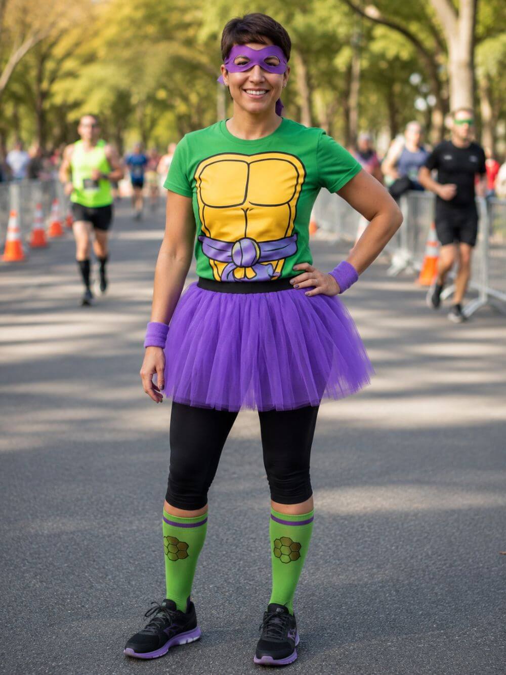 Purple Adult Size Women's 5K Running Tutu Skirt Costume
