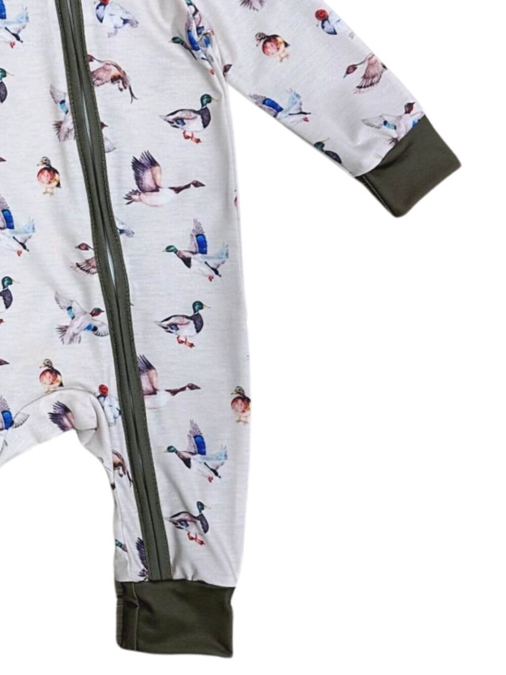 Quack Squad Boys Baby Duck Romper - Sydney So Sweet