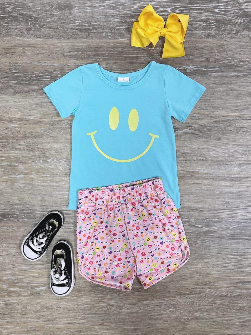 Smiles & Sprinkles Girls Summer Shorts Outfit