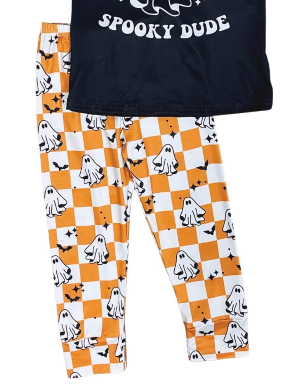 Spooky Dude Boys Halloween Ghost Outfit or Lounge Set - Sydney So Sweet