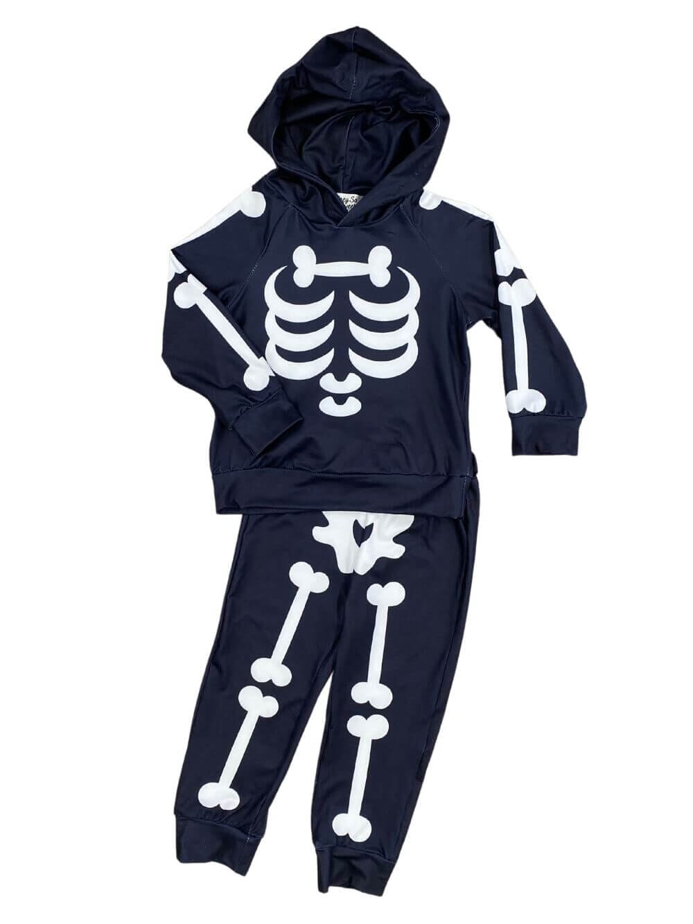 Skeleton jogger set sale