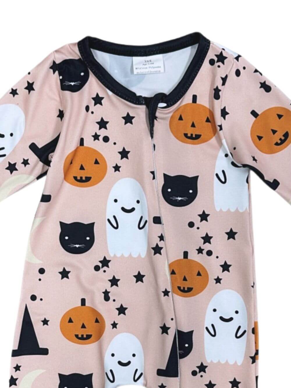 Spooky Snuggles Halloween Baby Romper - Sydney So Sweet