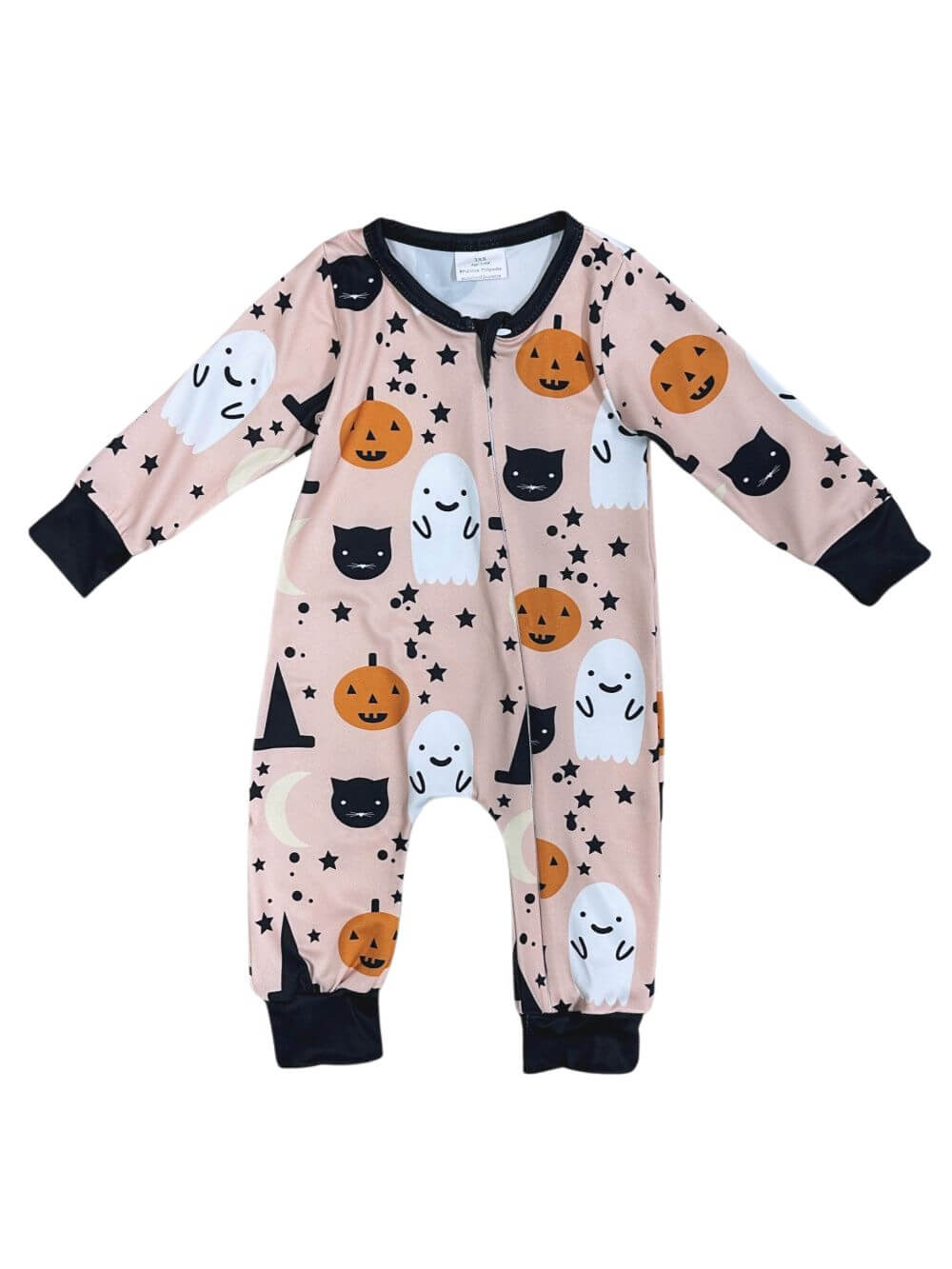 Spooky Snuggles Halloween Baby Romper - Sydney So Sweet