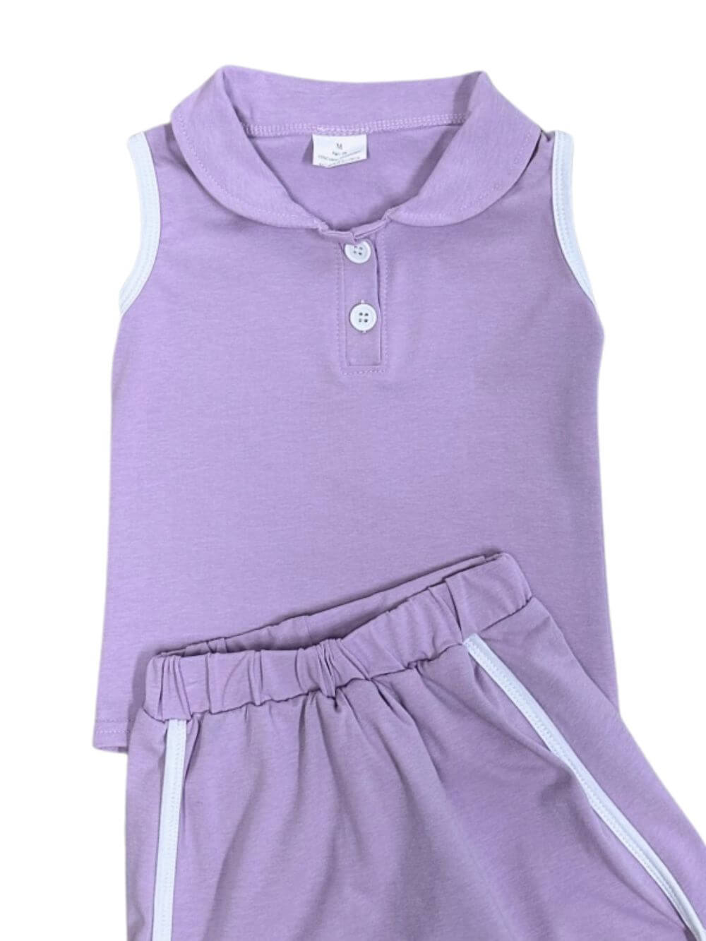 Sporty Sweet Lavender Girls Skort Outfit