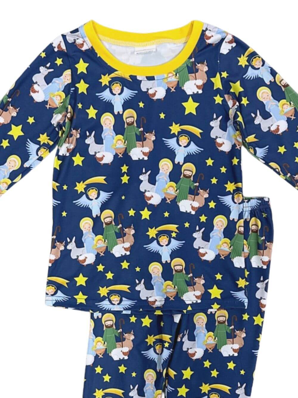 Starry Night Christmas Nativity Pajamas - Sydney So Sweet