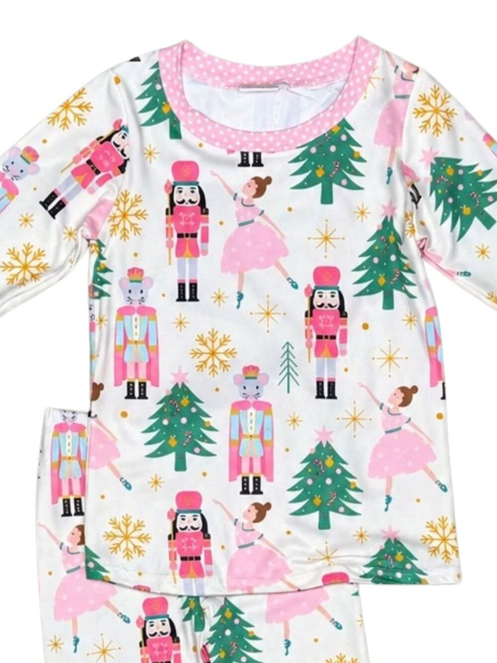 Sugar Plum Dreams Nutcracker Christmas Girls Lounge Set