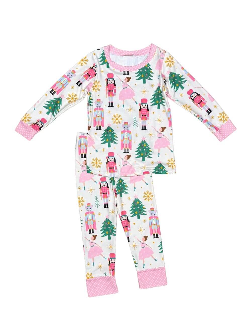 Sugar Plum Dreams Nutcracker Christmas Girls Lounge Set