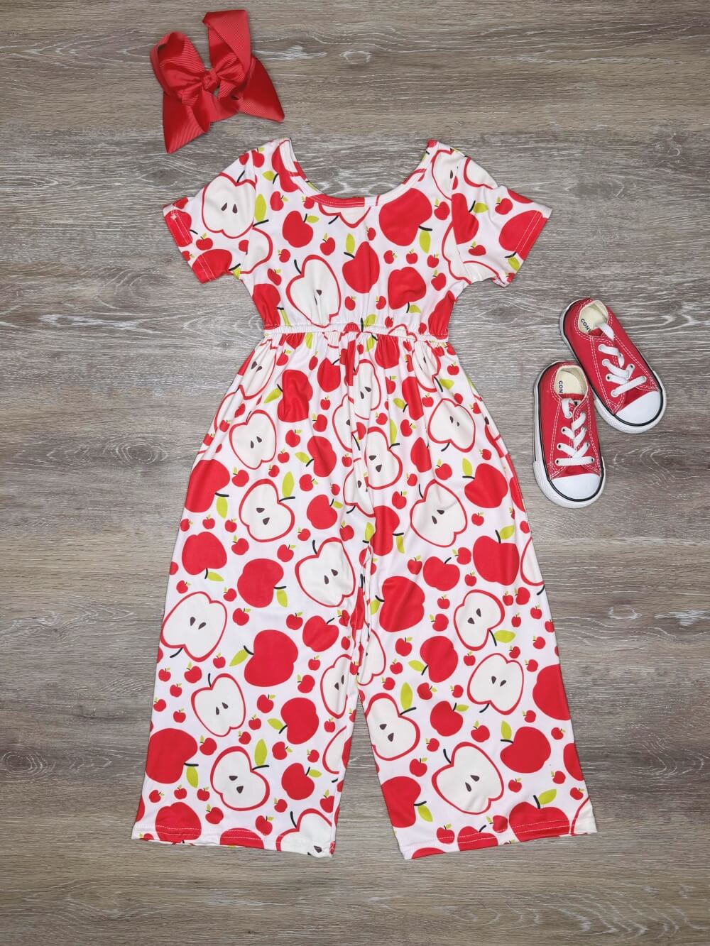 Sweet Apple Days Girls Jumpsuit