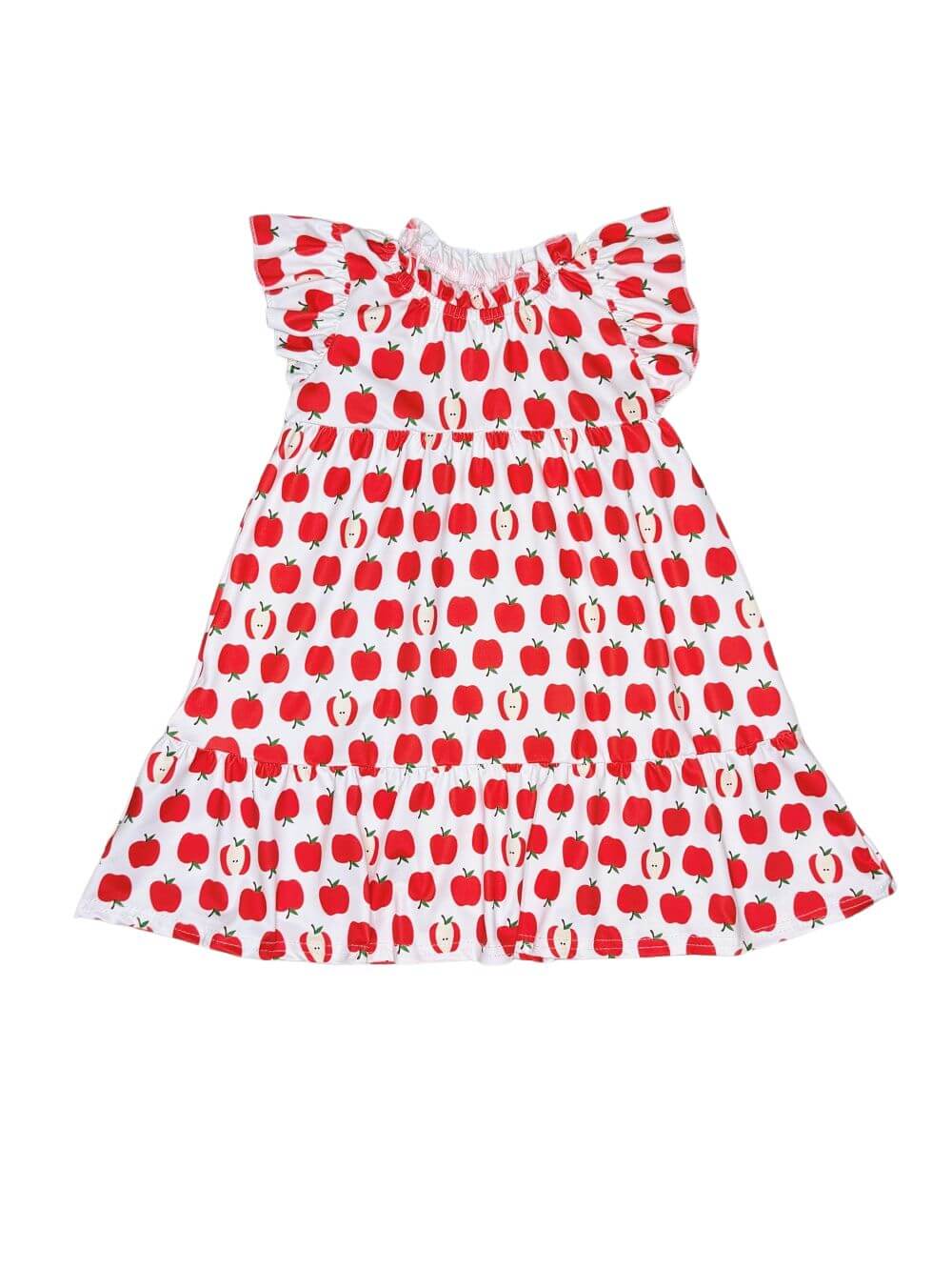 Sweet Apple Days Girls Tiered Dress