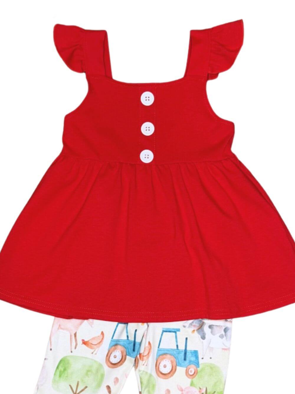 Sweet Farm Days Girls Bell Bottoms Outfit