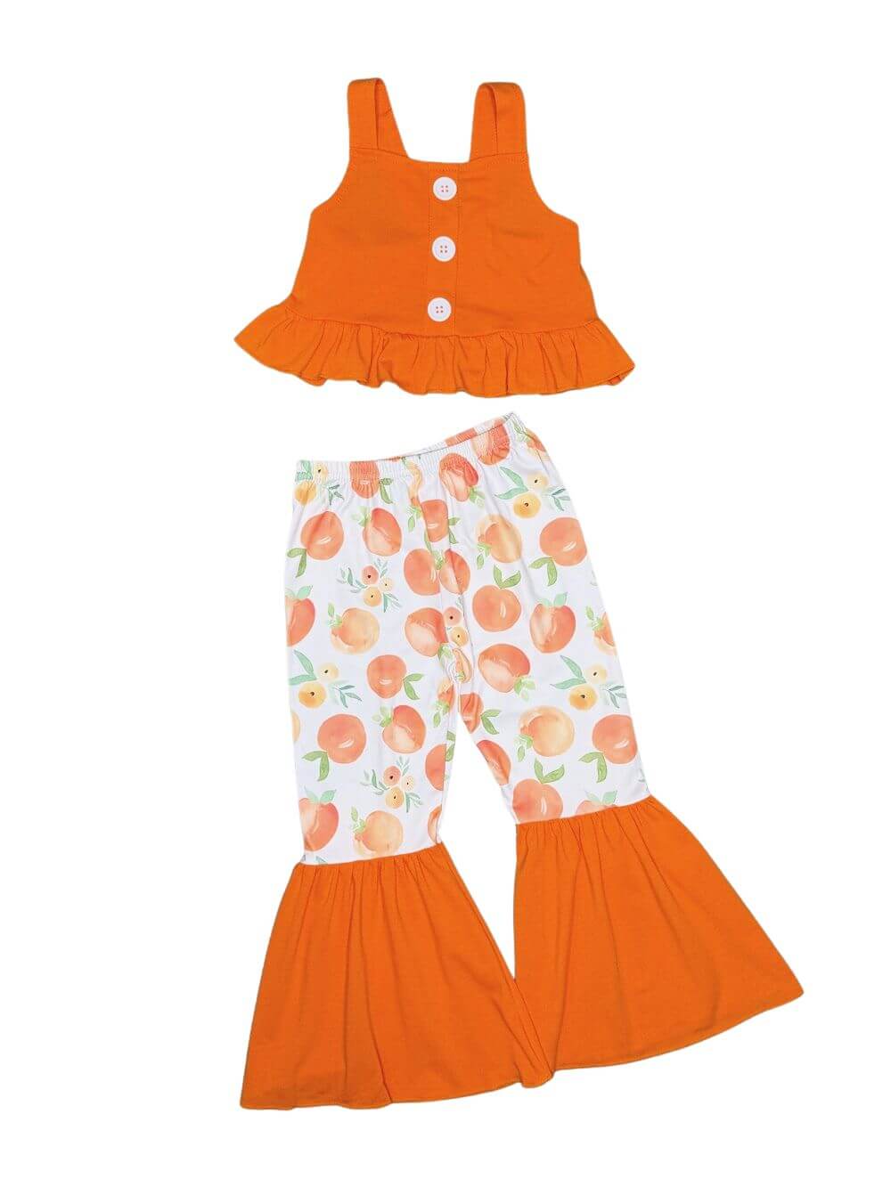 Sweet Peach Girls Bell Bottoms Outfit