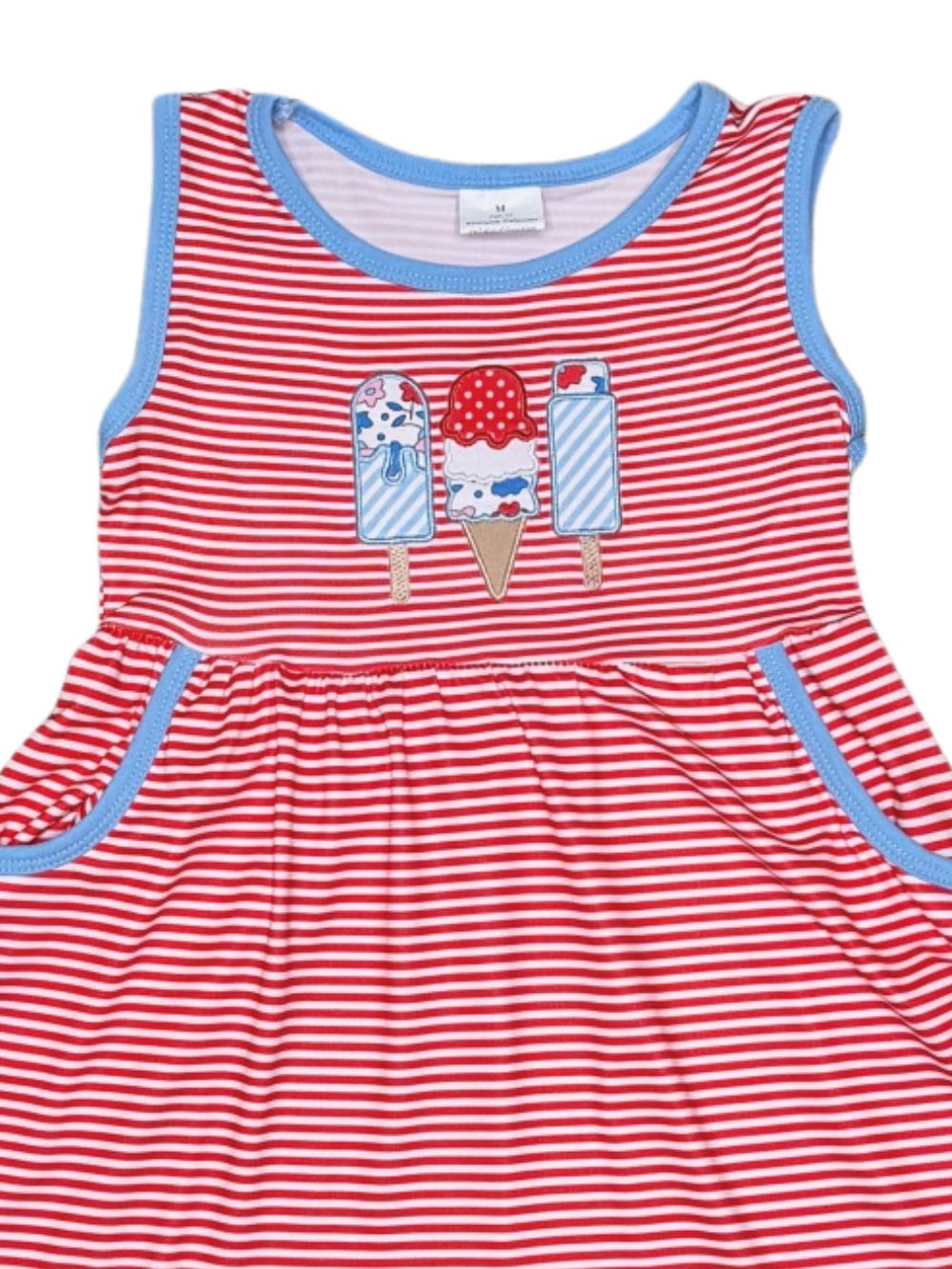 Sweet Summer Ice Cream Girls Dress