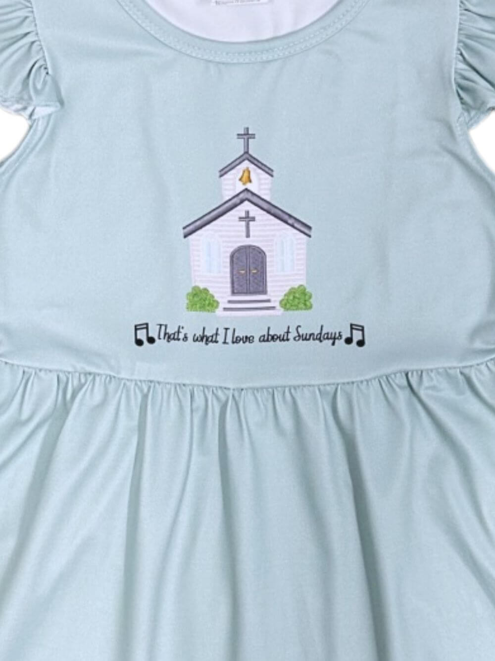 Sweet Sunday Mornings Mint Girls Church Dress - Sydney So Sweet