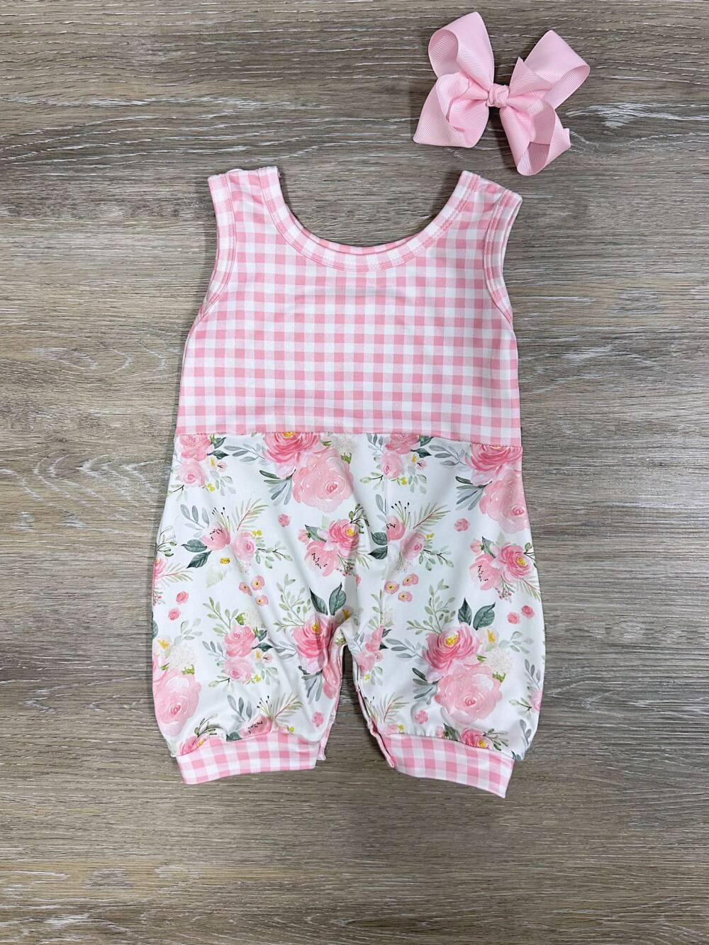 Sweet Rosebud Baby Bubble Romper - Sydney So Sweet