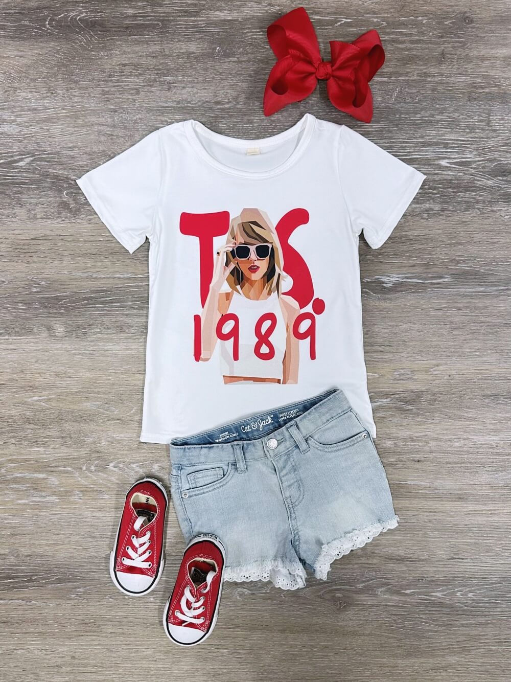 TS 1989 Red Girls Concert T-Shirt - Sydney So Sweet