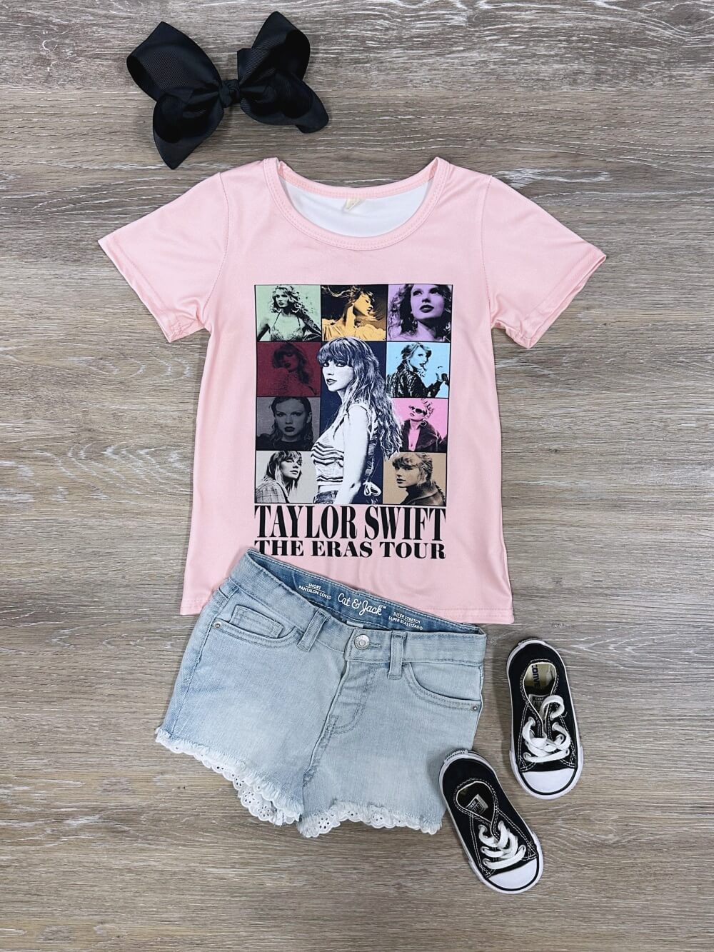 TS on Tour Girls Pink Concert T-Shirt