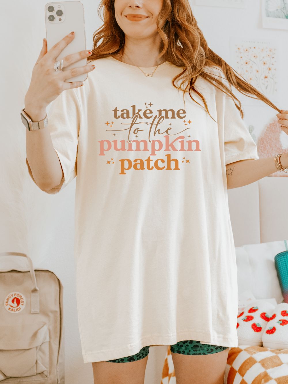 Take Me to the Pumpkin Patch Tee Bella + Canvas Fall Shirt T-Shirt - Sydney So Sweet