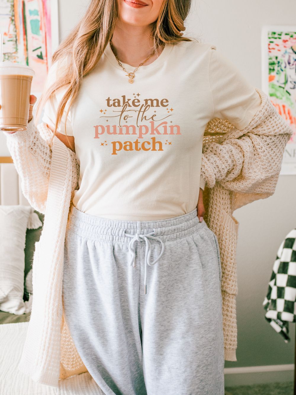 Take Me to the Pumpkin Patch Tee Bella + Canvas Fall Shirt T-Shirt - Sydney So Sweet