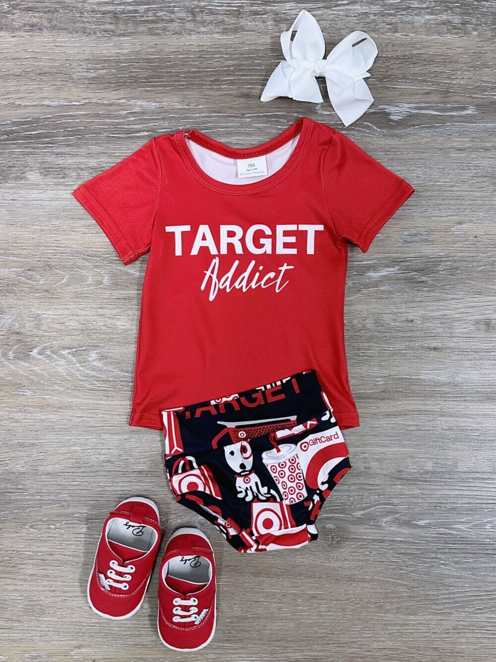 Target Addict Baby Top &amp; Bummies Outfit - Sydney So Sweet