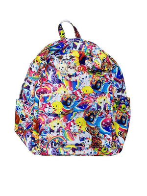 Throw Back Animals & Rainbows Kids' School Backpack - Sydney So Sweet