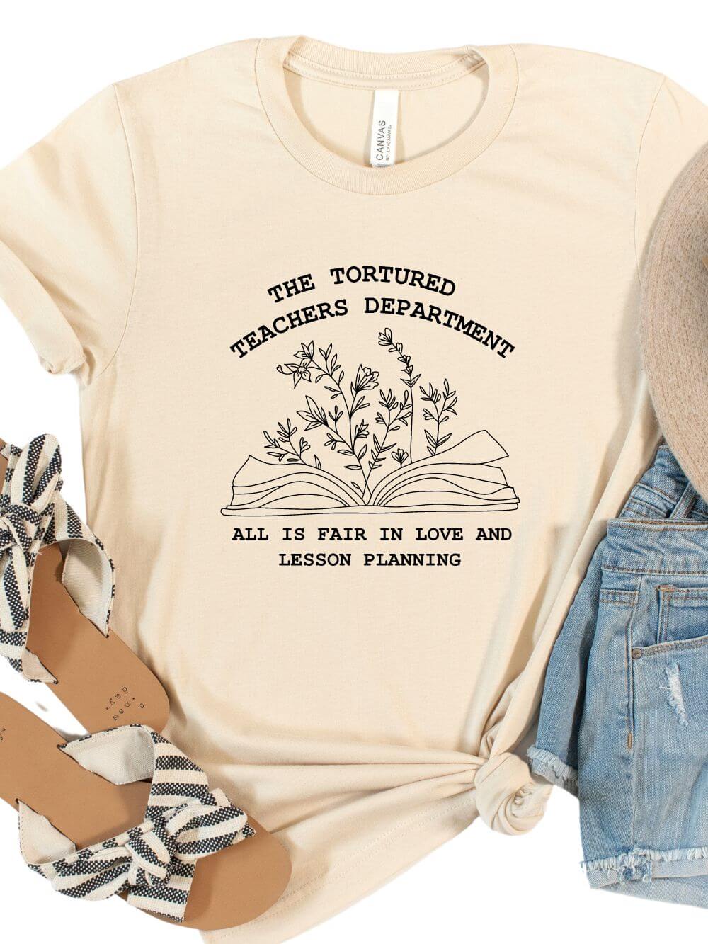 The Tortured Teachers Department Teacher Graphic T-Shirt - Sydney So Sweet