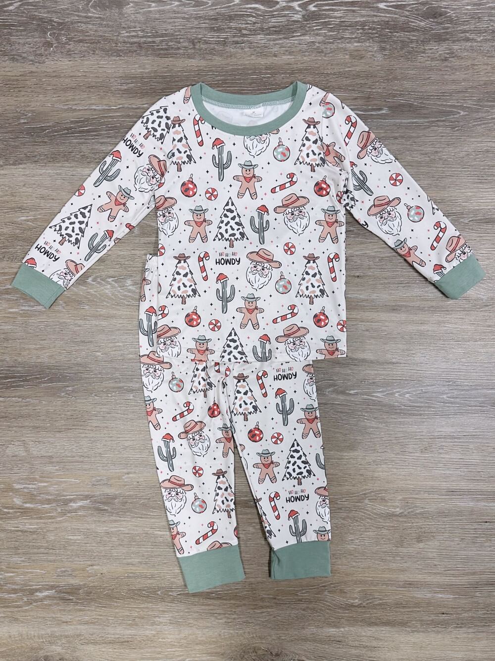 Western Wonderland Christmas Pajamas - Sydney So Sweet