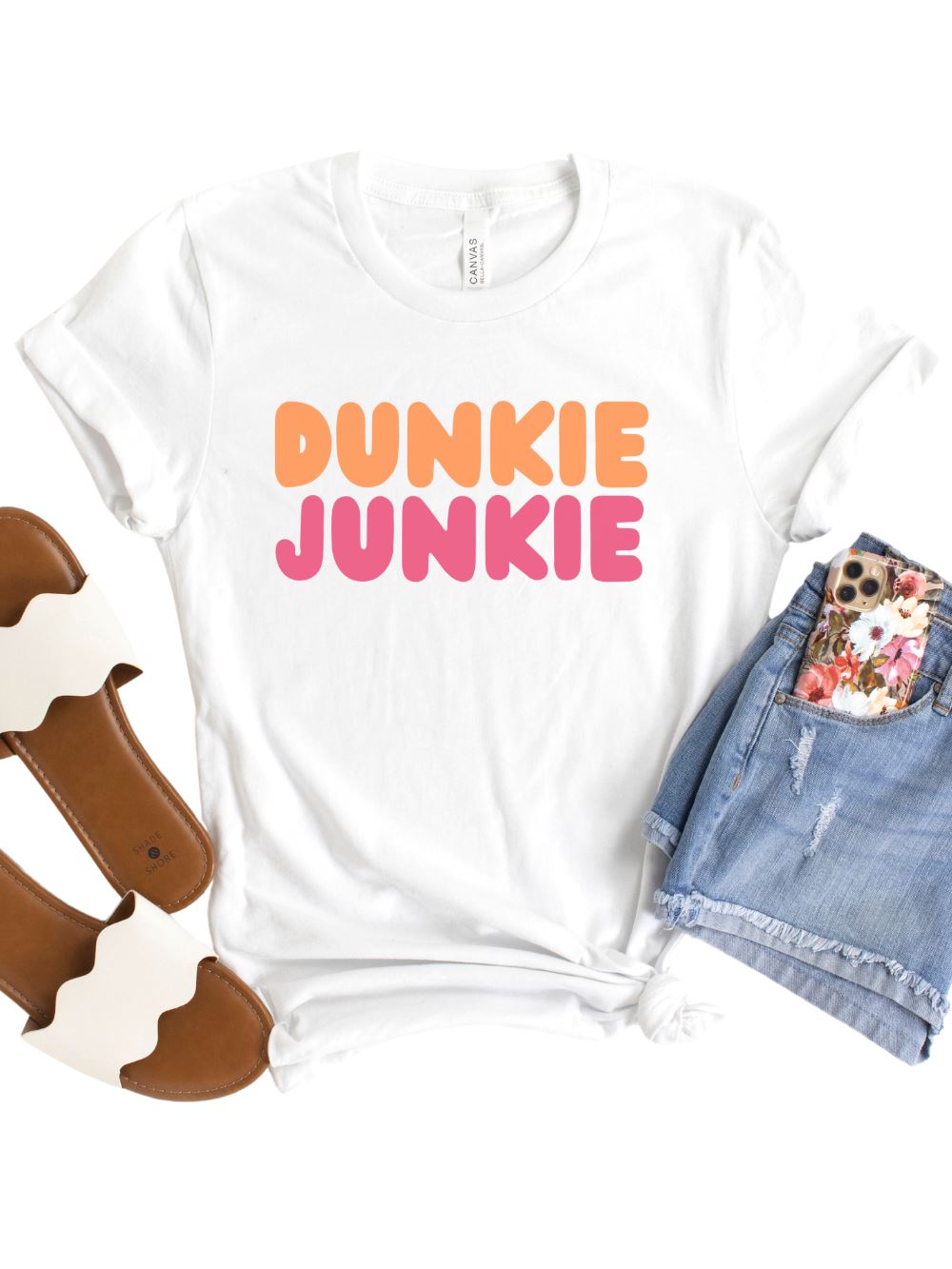 Dunkie Junkie Women's Short Sleeve Graphic T-Shirt - Sydney So Sweet