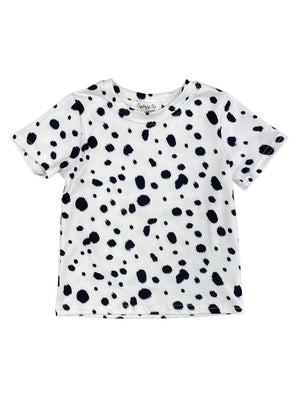 White & Black Dalmatian Costume T-Shirt for Boy or Girl - Sydney So Sweet