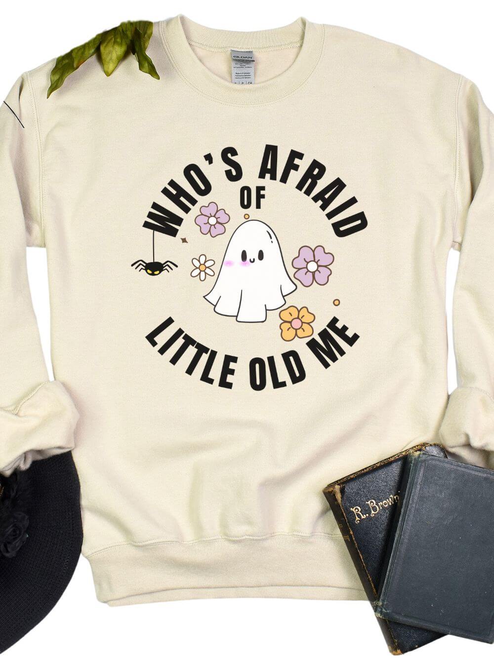 Who&#39;s Afraid of Little Old Me Unisex Heavy Blend Crewneck Sweatshirt - Sydney So Sweet