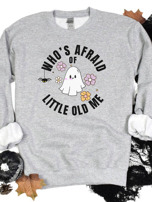 Who's Afraid of Little Old Me Unisex Heavy Blend Crewneck Sweatshirt - Sydney So Sweet