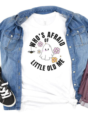 Who's Afraid of Little Old Me Women's Graphic T-Shirt - Sydney So Sweet