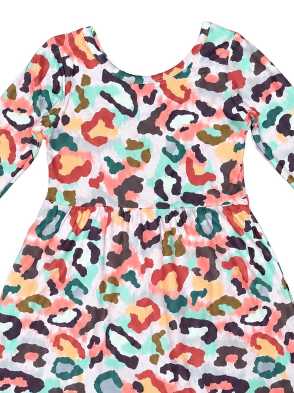 Wild About Fall Girls Leopard Print Dress