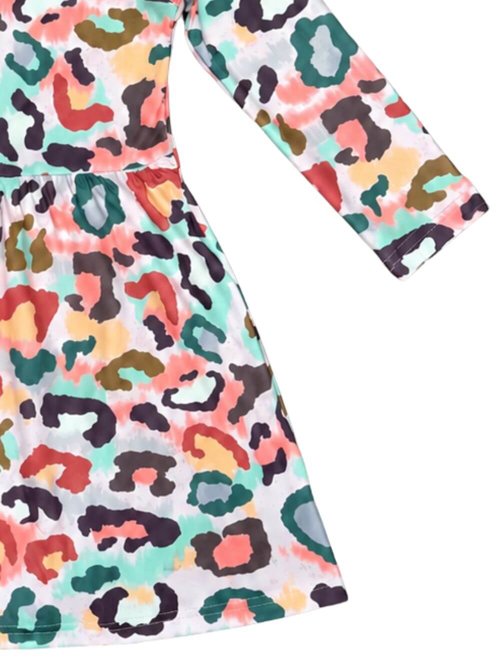 Wild About Fall Girls Leopard Print Dress