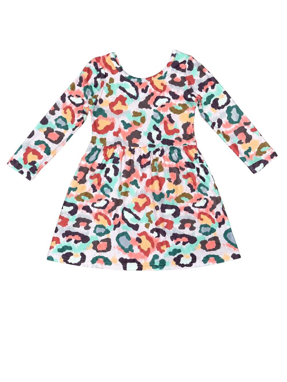 Wild About Fall Girls Leopard Print Dress