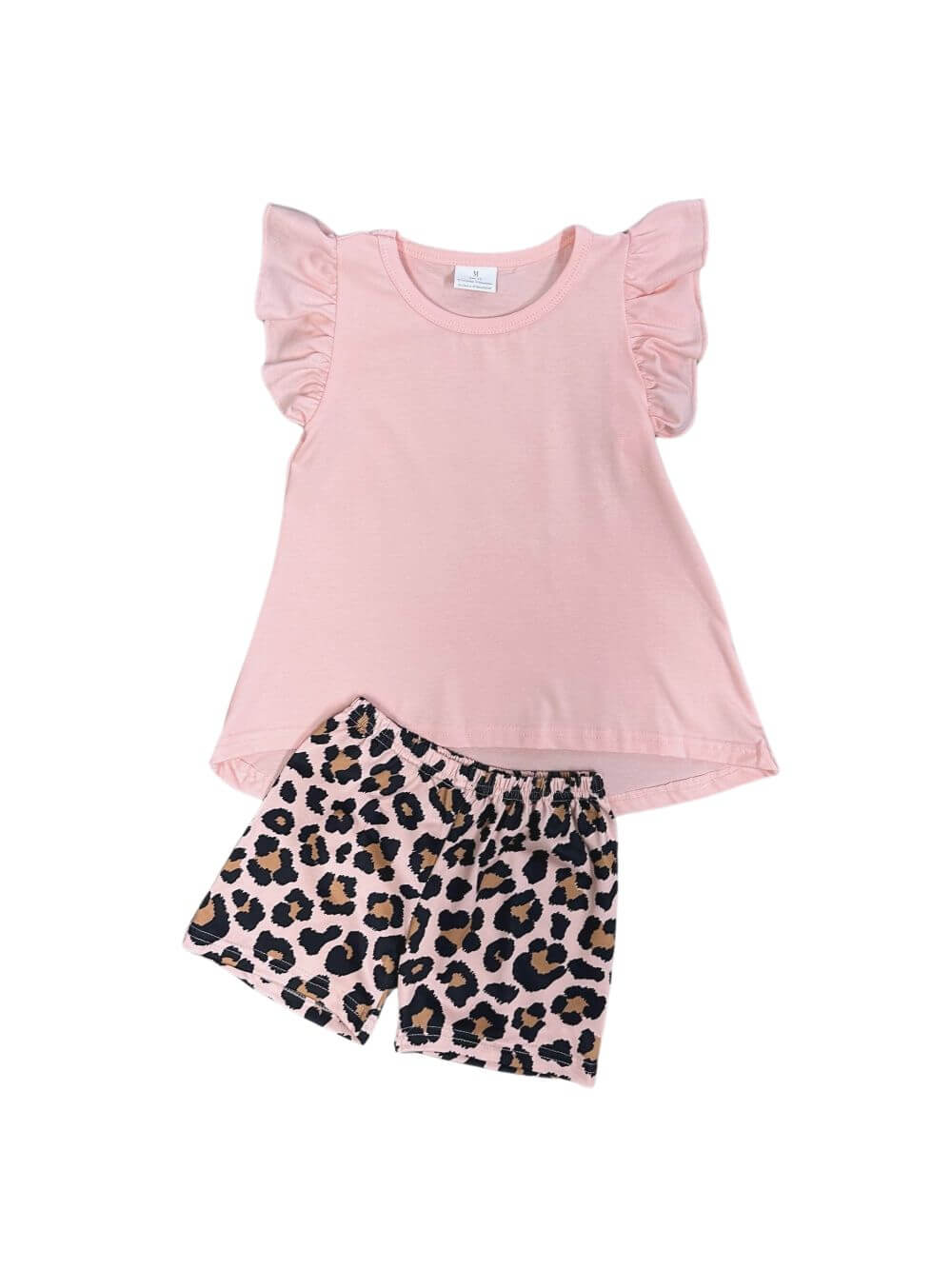 Wild About You Leopard Girls Shorts Outfit - Sydney So Sweet