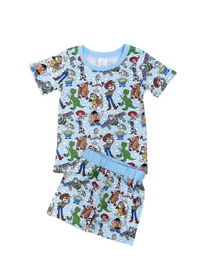 You Got a Friend in Me Short Sleeve Boys or Girls Pajama Set - Sydney So Sweet