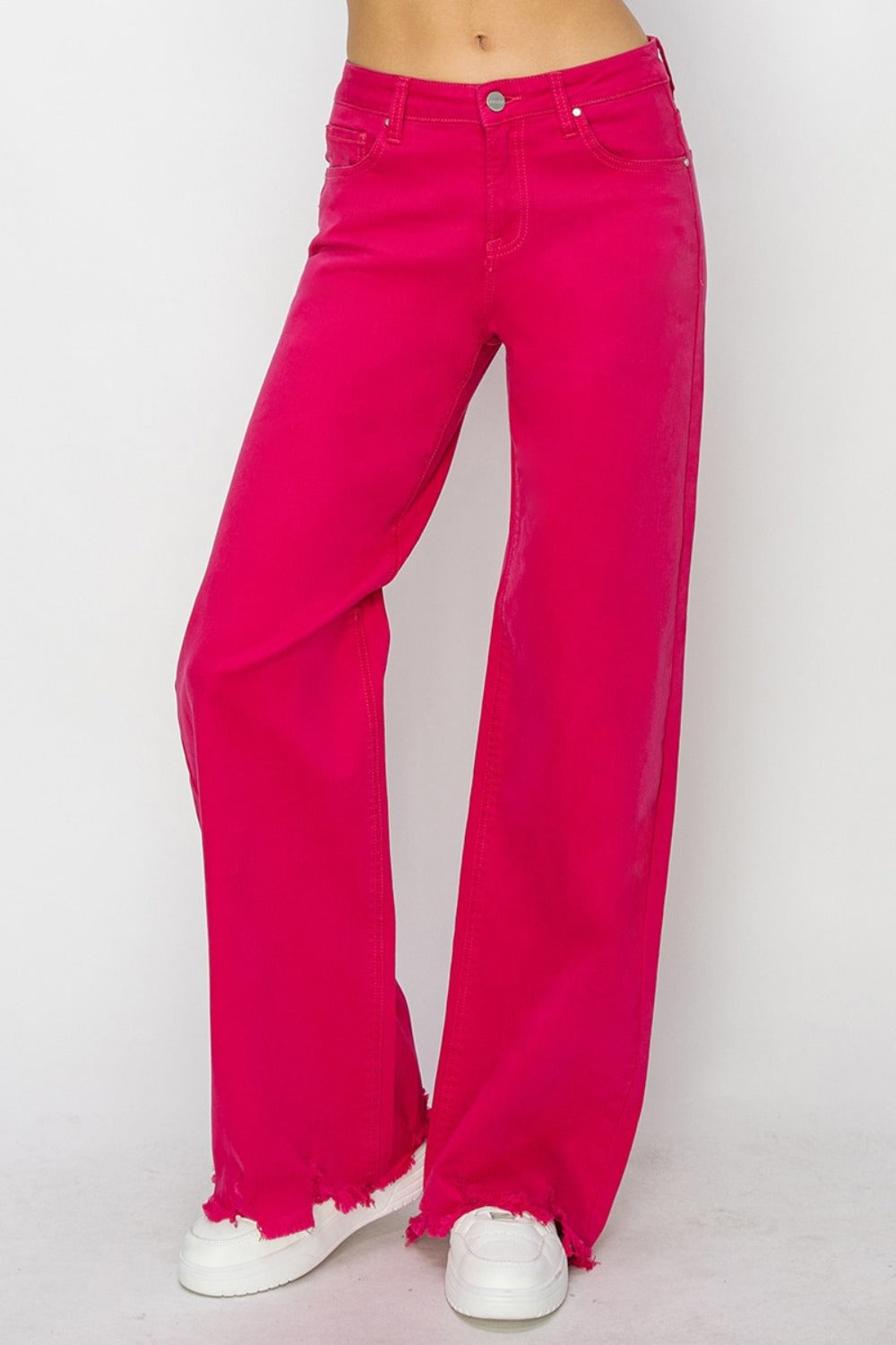 RISEN High Rise Wide Leg Jeans - Sydney So Sweet